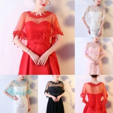 Damen Abend-Cape-Schal Brautjungfernkleid Spitzen-Abdeckungs-Bolero- ,