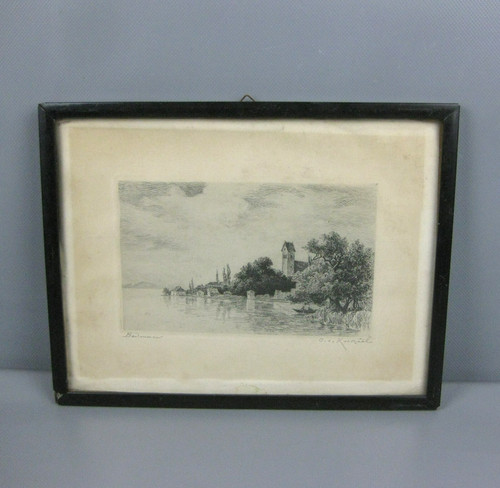 Alte graphik landschaft - graphik,