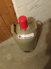 11 kg Propan gasflasche grau