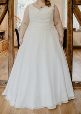 Plussize Hochzeitskleid gr