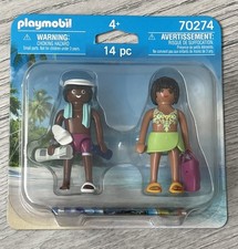 PLAYMOBIL 70274 Duo Pack Urlauberpaar Urlaub Strand Meer Picknick Schwimmen Meer