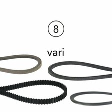 Zahnriemen Hydraulikgruppe Rasentraktor GTS-W GIANNI FERRARI 520477