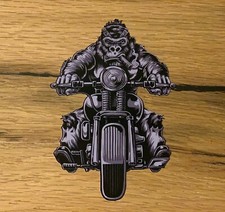 Gorilla biker aufkleber - gorilla,