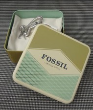 FOSSIL Designer-Brosche Edelstahl-Schmetterling bling bling #922-rs "Keks-Dose"
