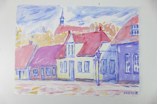 Wilhelm klußmann aquarell - wilhelm,