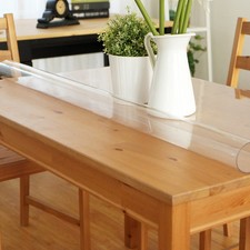 Transparent Tischdecke