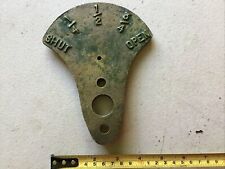 STATIONÄRER MOTORSTEUERHEBEL VIERTELKREIS SCHMALBOOT ZUGMOTOR WAGGON TEIL