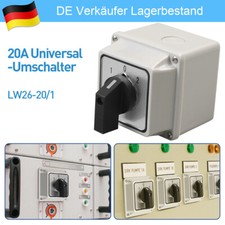 Gehäuse IP65 Nockenschalter