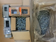 Konvolut Schrauben Muttern Unterlegscheiben ca. 6,91 Kg Brutto