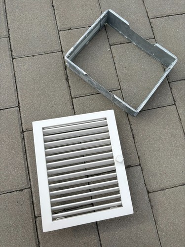 Lüftungsgitter regulierbar