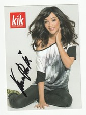 VERONA POOTH - KIK - ORIGINAL HANDSIGNIERTE AUTOGRAMMKARTE