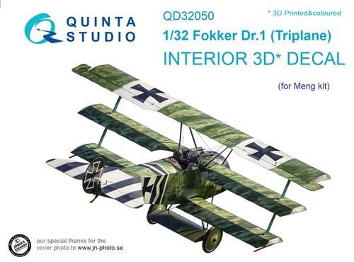 Quinta studio fokker dr 1 - studio, 1/32