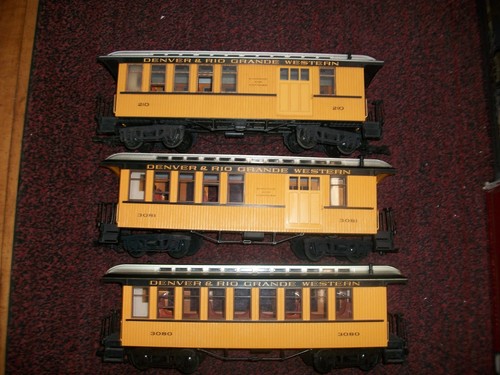 Lgb gauge rgw 3 car - g, "