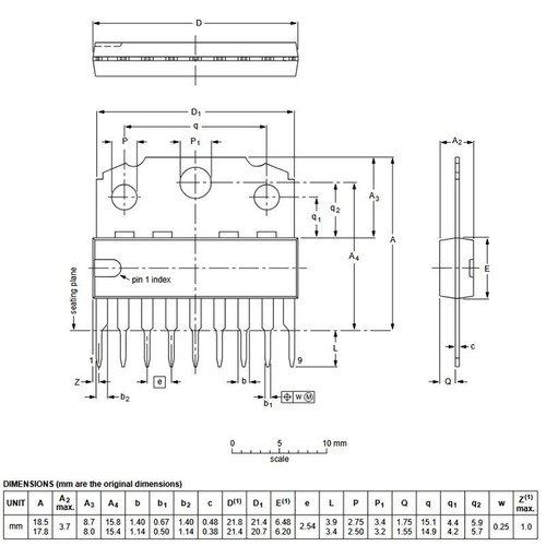Tda1020n4 endstufen mono - tda1020n4, endstufen-ic