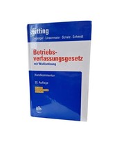 Betriebsverfassungsgesetz. BetrVG | Buch | Karl Fitting (u. a.) | Deutsch (2024)