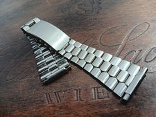 Vintage Stahl Band mit Teleskopsteg 16mm bis 22mm