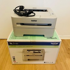 Brother HL-2130 S/W-Laserdrucker Toner Drucker Schwarz Weiss OVP