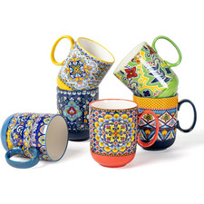 Kaffeebecher Set 6-teilig aus