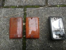 Vespa PK Blinkergläser und 1 Unterteil