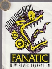 STICKER. Sport. FANATIC. Fun