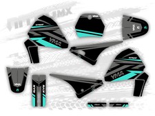 Grafik Set passend Yamaha PW80 PW 80 Alle Jahre Dekor Aufkleber