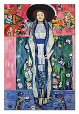 Gustav Klimt - Portret Adele Bloch Bauer II - Ölgemälde 90x60cm Leinwand G101748