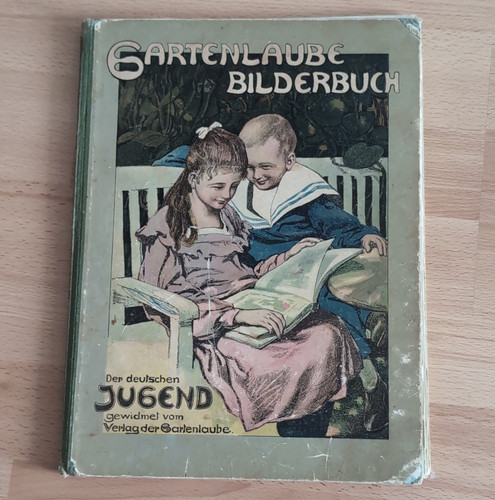 Antikes gartenlaube bilderbuch - antikes,