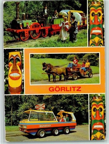 Tierpark görlitz 1982 - tierpark, ak