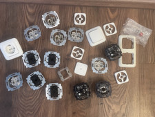 Konvolut Busch-Jaeger SI Schalter, Steckdosen, Dimmer