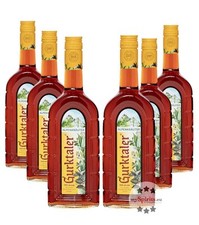 6 x Gurktaler Alpenkräuter Likör / 27 % Vol. / 6 x 0,7 Liter-Flasche