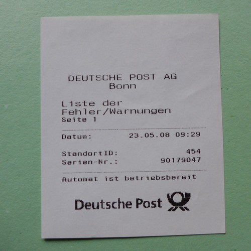 Bund automatenmarken - (so32),