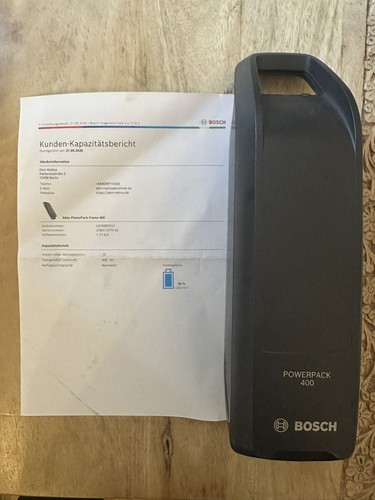 Bosch powerpack 400 - bosch, rahmen