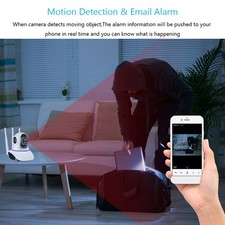1080P Home Security Camera 2MP Wireless WiFi PTZ Surveillance Camera Baby