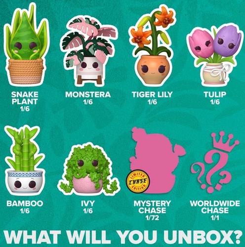 Funko pop mystery flora - pop,