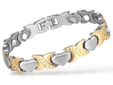 MAGNETARMBAND DAMEN EDELSTAHL