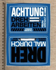 Aufkleber/Sticker Schwarzer Krauser No.1 Tabk Zigaretten