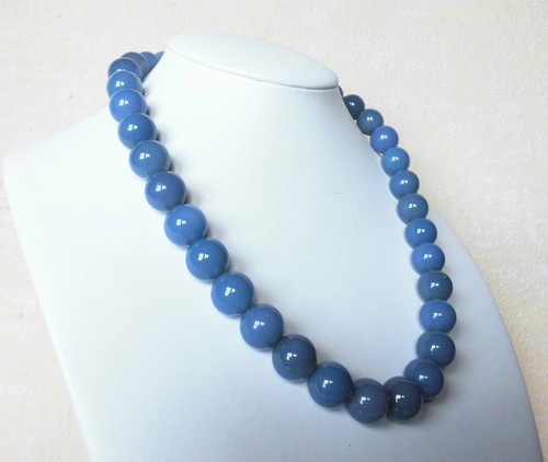 Edelsteinkette blauachat - edelsteinkette,