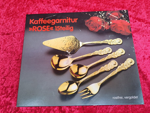 Besteck kaffeegarnitur rose - kaffeegarnitur,