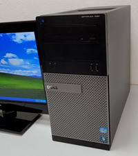 DELL OPTIPLEX Windows XP Gamer PC HDMI Retro Spiel Computer AMD Radeon HD 5450