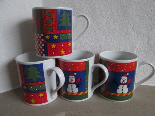 Weihnachtstassen - 4x,