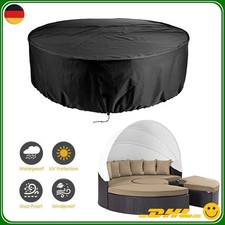 *Gartenm￶bel Abdeckung Rund Schutzhülle Wasserdicht Abdeckhaube Möbelschutzhülle