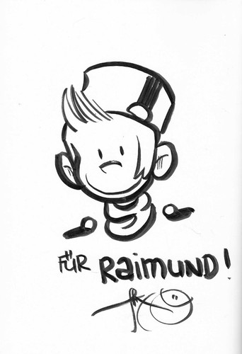 Spirou berlin signiert - spirou, mit