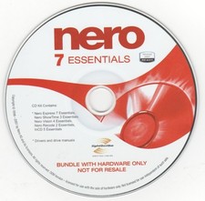 Nero 7 Essentials CD/DVD