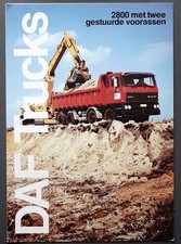 Prospekt DAF 2800 3 und