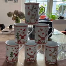 6x Ritzenhoff &Breker R&B FLIRT große Tasse Becher Kaffeebecher  Weihnachten 