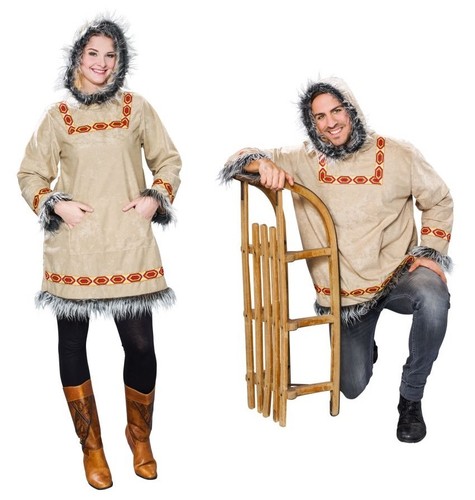Kostüm eskimo inuit damen - inuit,