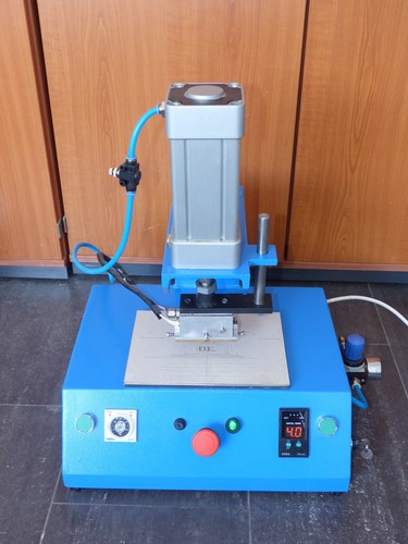 Leder stanze pressmaschine - leder,