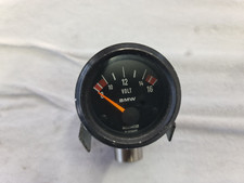 BMW Motorrad Voltmer Motometer, 52mm,grüne Ziffern,BMW R45 R80G/S R90S R100RS