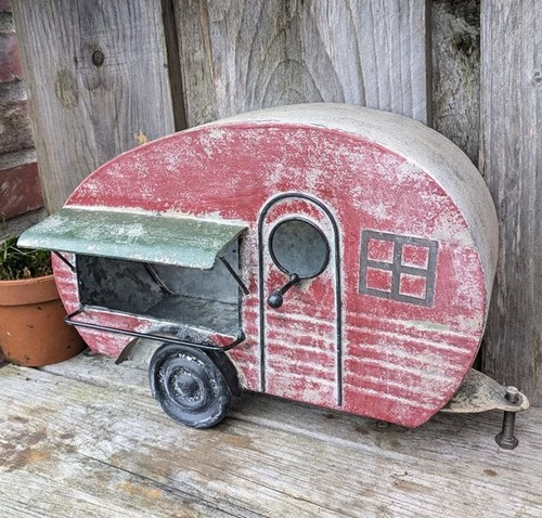 Wohnwagen vogelhaus futterhaus - wohnwagen,