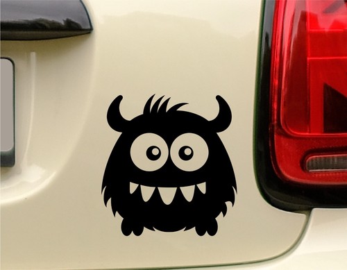 Auto aufkleber monster - auto,